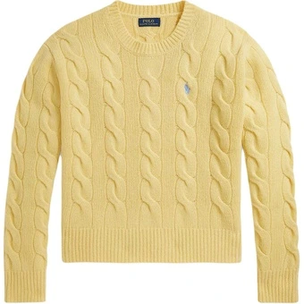 Свитер Polo Ralph Lauren FW25 женский осенний желтый | Китай.рф