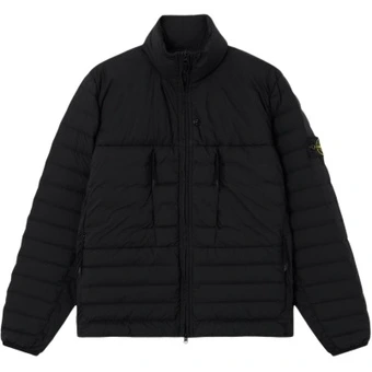 Пуховик Stone Island с воротником-стойкой и молнией | Китай.рф