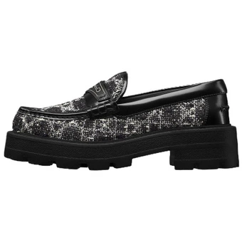Туфли DIOR Boy на массивном каблуке 5.5 см черные женские | Китай.рф