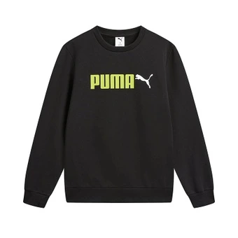 PUMA — толстовка унисекс, черная, с круглым вырезом, умеренной плотности | Китай.рф