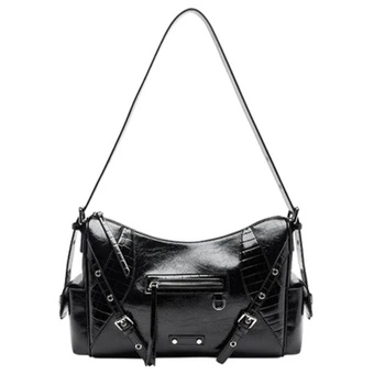 URBAN REVIVO Artificial Leather Crossbody Bags Regular Women's Black | Китай.рф