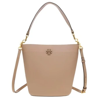 Сумка TORY BURCH McGraw Bucket Bag винтажного желтого цвета | Китай.рф