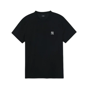 Футболка MLB Crew Neck с круглым вырезом, черная, унисекс | Китай.рф