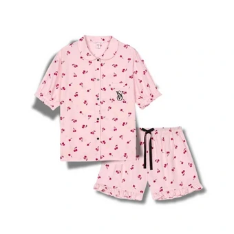 Victoria's Secret Pajama Set Women's Bubble Cherries | Китай.рф