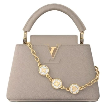 Сумка LOUIS VUITTON Capucines, женская, серая | Китай.рф