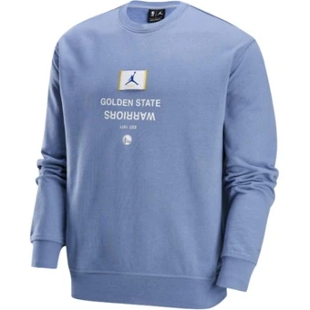 Толстовка Jordan x NBA Courtside Golden State Warriors мужская серая | Китай.рф