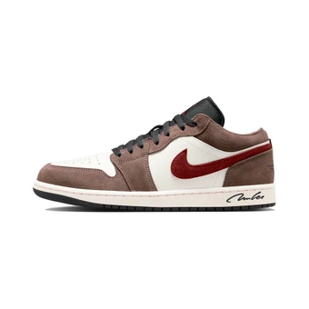 Кроссовки Jordan Air Jordan 1 винтажные баскетбольные унисекс низкие коричневые | Китай.рф