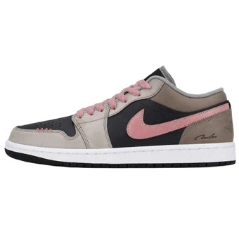 Кроссовки Jordan Air Jordan 1 Vintage Basketball Shoes Unisex Low Top White Brown | Китай.рф