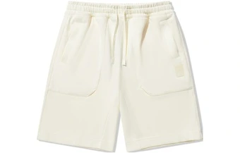 Li Ning x Jackie Chan Мужские повседневные шорты Papyrus White | Китай.рф