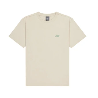 Футболка New Balance AMT52342-TWF унисекс бежево-серая | Китай.рф