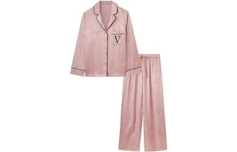 Женский пижамный комплект Victoria's Secret из шелка | Китай.рф
