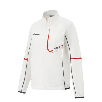 Куртка Li Ning Ping Pong Series Женская Стандартный Белый | Китай.рф