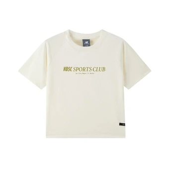 Футболка New Balance Sports Club SS25 T-Shirt женская с круглым вырезом | Китай.рф