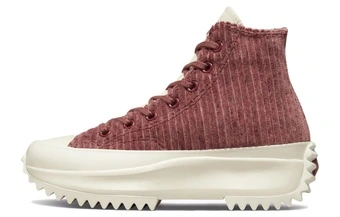 Converse Run Star Hike Высокие кеды унисекс, красно-коричневые | Китай.рф