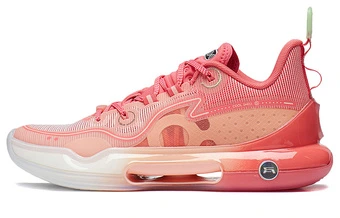 Li-Ning Генератор Низкий Баскетбольные кроссовки мужские персиковые | Китай.рф