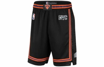 Баскетбольные шорты Nike x NBA New York Knicks мужские черные | Китай.рф