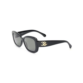 Солнцезащитные очки CHANEL CH5468B-C622T8 унисекс, черные, европейская версия | Китай.рф