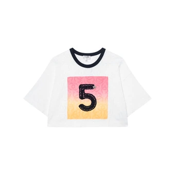 Футболка CHANEL SS24 с круглым вырезом женская белая | Китай.рф