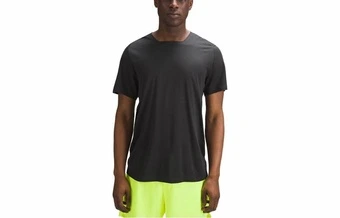 Lululemon Футболка мужская спортивная Fast and Free графитово-серая | Китай.рф