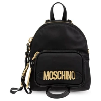 Рюкзак MOSCHINO Cotton Backpack Women's Black | Китай.рф