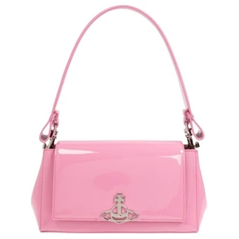 Сумка через плечо Vivienne Westwood Hazel Medium, розовая | Китай.рф