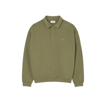 Толстовка LACOSTE SS25 мужская, BMY/хаки | Китай.рф