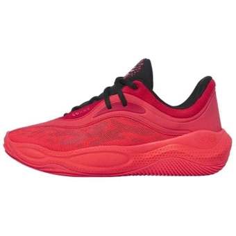 Мужские низкие баскетбольные кроссовки Under Armour CURRY SPLASH 25 красные | Китай.рф