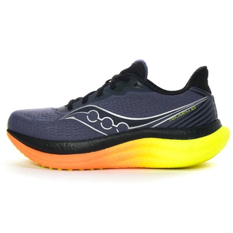 Кроссовки Saucony Triumph Victory 23 для бега мужские серые с оранжевым | Китай.рф