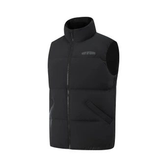 Мужской пуховый жилет Li Ning с черным воротником-стойкой | Китай.рф