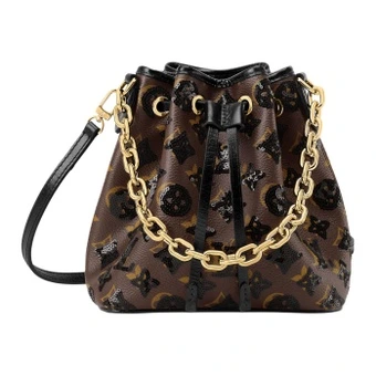 Сумка LOUIS VUITTON NOE холщовая женская карамель | Китай.рф