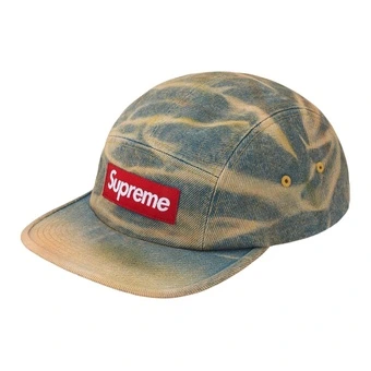Бейсболка Supreme с логотипом, джинсовая | Китай.рф