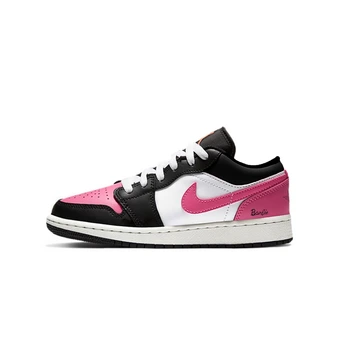 Jordan Air Jordan 1 Heat Trend Barbie Низкие детские кроссовки | Китай.рф