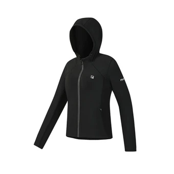 FILA Fitness Куртка Женская Черная BK С капюшоном на флисе A11W611503F-BK | Китай.рф