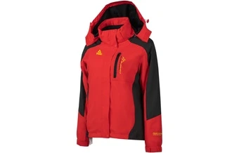 Женская ветрозащитная куртка PEAK Windbreaker красная | Китай.рф