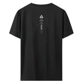 PEAK T Shirt Unisex Black, White, Gray | Китай.рф