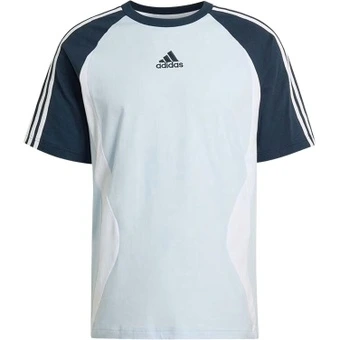 Футболка Adidas Adicolor мужская синяя с круглым вырезом | Китай.рф