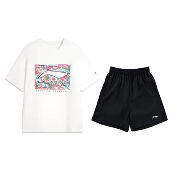Кэжуал спортивный костюм Li-Ning Casual Sportswear Men's Crew Neck Moderate | Китай.рф