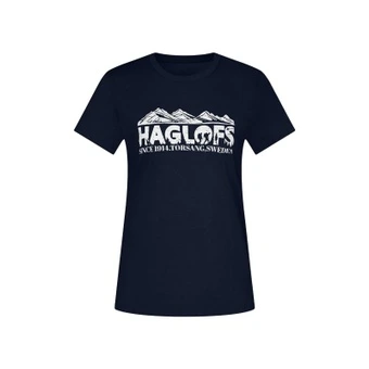 Футболка HAGLÖFS Outsiders Cotton с круглым вырезом женская | Китай.рф