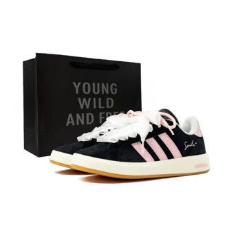 Кроссовки для скейтборда Adidas Grand Court Base 00s Unisex Black | Китай.рф