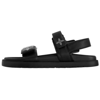 Женские сандалии LOUIS VUITTON Sunset Comfort черные | Китай.рф