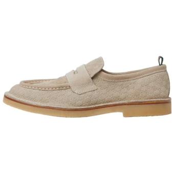 GUCCI Web GG Casual Shoes Men's Beige | Китай.рф