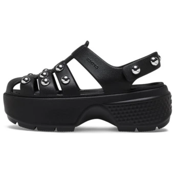 Римские сандалии Crocs EVA Fashion Breathable Women's Black 5.5cm | Китай.рф