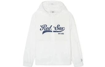Детская куртка MLB Boston Red Sox с капюшоном, белая | Китай.рф