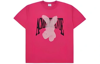 Футболка Acme De La Vie/ADLV SS24 Unisex в цвете фуксии | Китай.рф