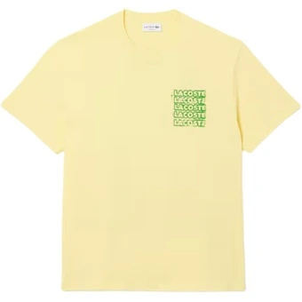 Мужская футболка Lacoste из хлопкового джерси | Китай.рф