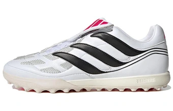 Футбольные бутсы adidas Predator Precision 1 TF, бело-черно-розовые | Китай.рф