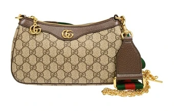 GUCCI Ophidia Мини-сумка через плечо с логотипом GG, из ткани и кожи | Китай.рф