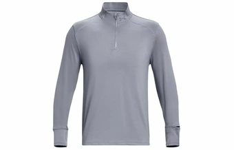 Футболка Under Armour мужская серая с воротником | Китай.рф
