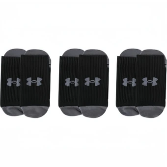 Спортивные носки Under Armour унисекс, средние, 3 пары, черные 1379530-001 | Китай.рф