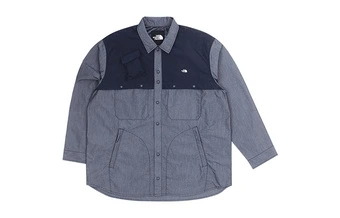 Рубашка THE NORTH FACE Ue Denim Shirt мужская синяя | Китай.рф